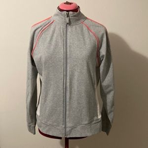 C9 by Champion Size Large women track full zipped jacket & two zipper pockets